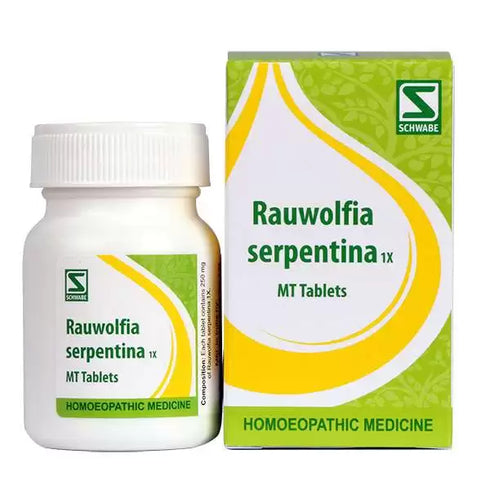 Dr Willmar Schwabe India Rauwolfia Serpentina Tablet 1X
